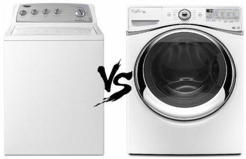 Máy giặt lồng ngang và máy giặt lồng đứng loại nào tốt hơn.